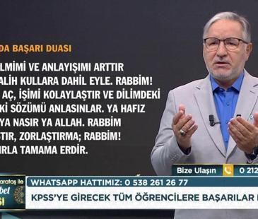 Prof. Dr. Mustafa Karataş ile Muhabbet Kapısı - 6 Eyl&uuml;l 2026