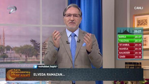 Prof. Dr. Mustafa Karataş ile İftar Saati - 23 Mayıs 2020