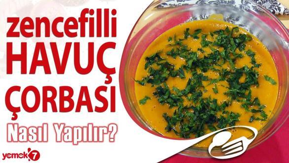 Antibiyotik Etkili Şifa Deposu Zencefilli Havuç Çorbası Tarifi