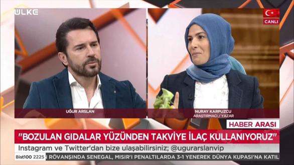 Uğur Arslan'la Haber Arası | 30 Mart 2022 - Araştırmacı/Yazar Nuray Karpuzcu