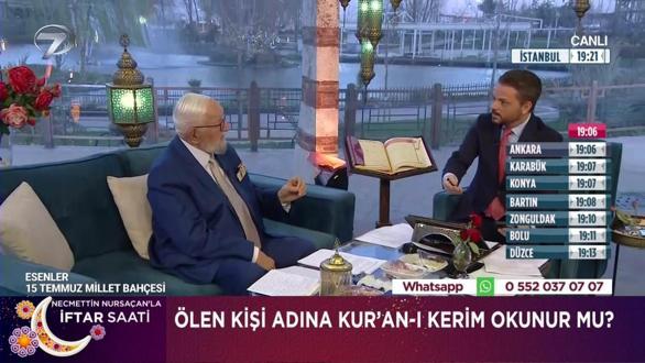 Necmettin Nursaçan'la İftar Saati - 19 Mart 2025