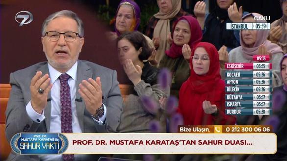 Prof. Dr. Mustafa Karataş ile Sahur Vakti - 18 Mart 2025