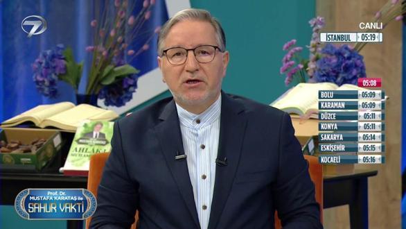 Prof. Dr. Mustafa Karataş ile Sahur Vakti - 29 Mart 2025