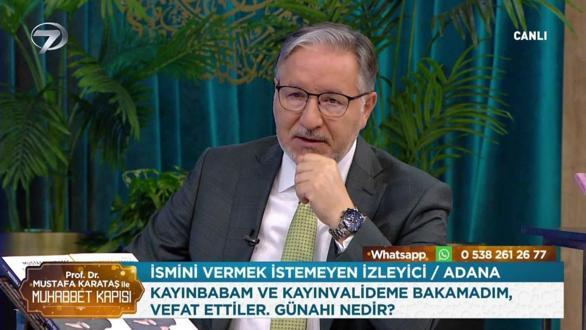 Prof. Dr. Mustafa Karataş ile Muhabbet Kapısı - 24 Mart 2026