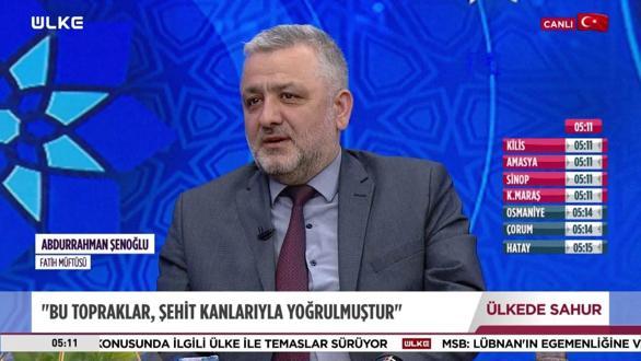 &Uuml;lkede Sahur - 19 Mart 2026