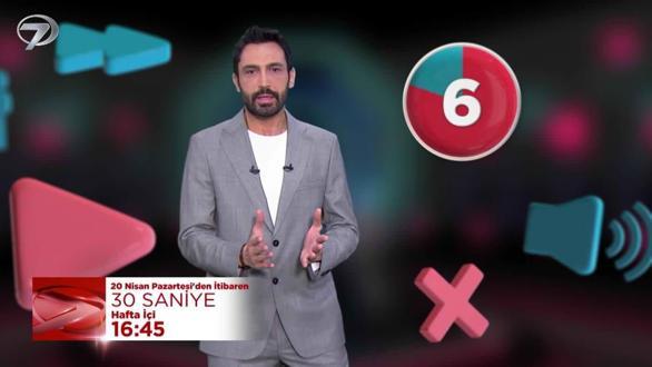 "30 SN" Emre &Ouml;zmen'in Sunumuyla 20 Nisan'dan İtibaren Hafta İ&ccedil;i Her G&uuml;n Kanal 7 Ekranlarında!