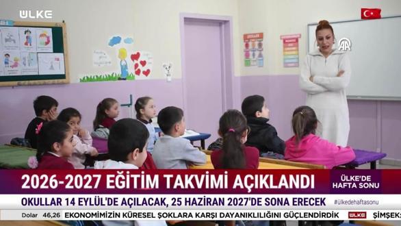 &Uuml;lke'de Hafta Sonu - 14 Haziran 2026