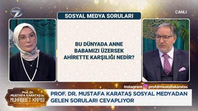 Prof. Dr. Mustafa Karataş ile Muhabbet Kapısı - 29 Aralık 2025