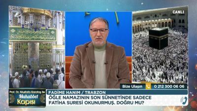 Prof. Dr. Mustafa Karataş ile Muhabbet Kapısı - 11 Ocak 2026
