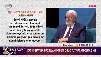 Necmettin Nursaçan'la İftar Saati - 20 Şubat 2026