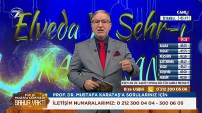 Prof. Dr. Mustafa Karataş ile Sahur Vakti - 14 Mart 2026