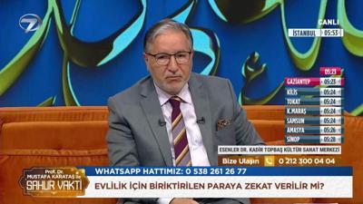 Prof. Dr. Mustafa Karataş ile Sahur Vakti - 10 Mart 2026