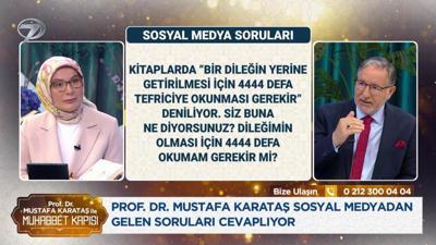 Prof. Dr. Mustafa Karataş ile Muhabbet Kapısı - 25 Mayıs 2026