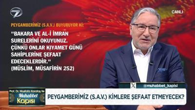 Prof. Dr. Mustafa Karataş ile Muhabbet Kapısı - 21 Haziran 2026