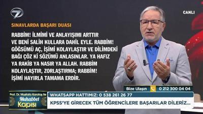 Prof. Dr. Mustafa Karataş ile Muhabbet Kapısı - 6 Eylül 2026
