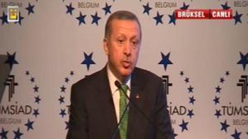 BAŞBAKAN BELÇİKA'DA İŞ ADAMLARINA SESLENDİ