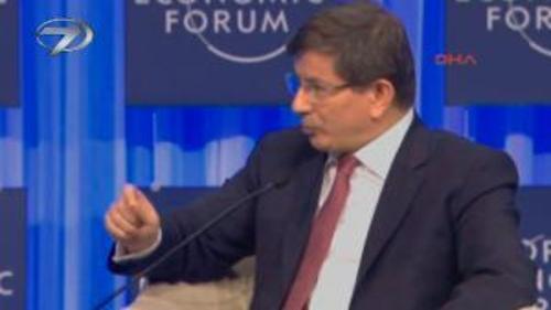 DAVOS'TA SURİYE GERGİNLİĞİ