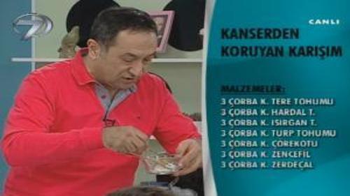 KANSERDEN KORUYAN DOĞAL KARIŞIM