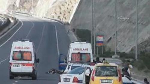 ÇALINTI KAMYONETTEN ATEŞ AÇILDI