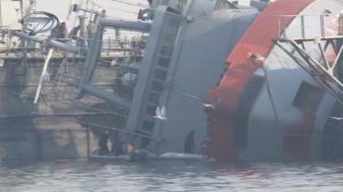 RÖMORKÖR KAZASI KAMERADA