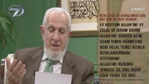 CEVAT AKŞİT'TEN RIZIK ARTTIRMA DUASI