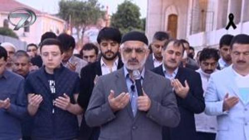 FATİH'TE GIYABİ CENAZE NAMAZI