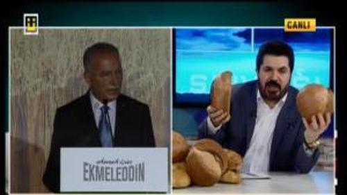 SAVCI SAYAN CANLI YAYINA EKMEKLERLE ÇIKTI