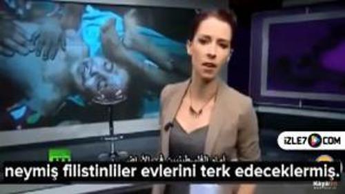 RUS SPİKER İSRAİL'İ YERDEN YERE VURDU