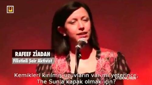 FİLİSTİNLİ AKTİVİSTİN UKALA GAZETECİYE CEVABI