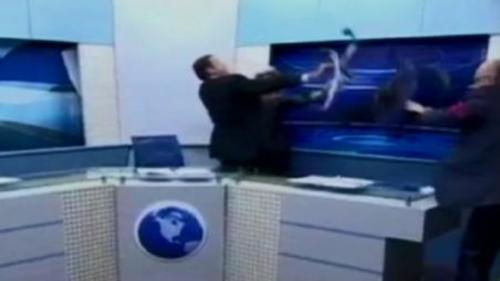 CANLI YAYINDA GAZZE KAVGASI