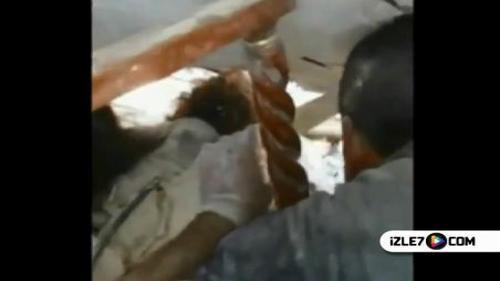 ENKAZ ALTINDAKİ GAZZELİ MİNİK KIZIN 'YA RABBİ' FERYADI