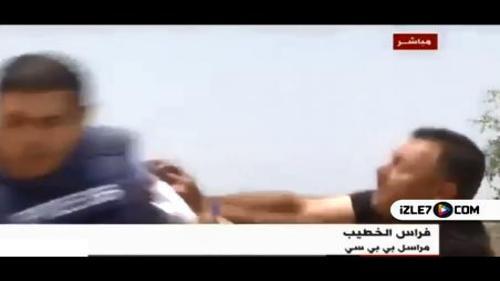 BBC MUHABİRİNE CANLI YAYINDA ŞOK