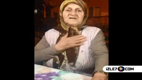 AÇIK AÇIK ERDOĞAN'A DESTEK VERECEĞİNİ SÖYLEYEN TEYZE