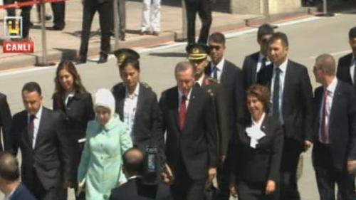 12. CUMHURBAŞKANI ERDOĞAN TBMM'YE GELİŞİ