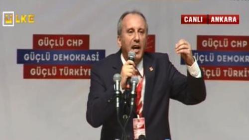 MUHARREM İNCE 'BAŞBAKAN KEMAL' SLOGANLARINA BÖYLE YANIT VERDİ