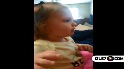 BABASINI SAKALSIZ GÖREN BEBEK ŞOK OLUYOR