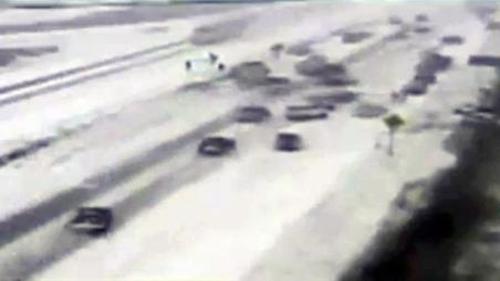 BÖYLE ZİNCİRLEME KAZA GÖRÜLMEDİ