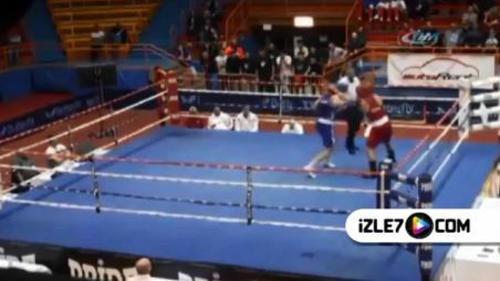 YENİLİNCE HIRSINI HAKEMDEN ÇIKARDI