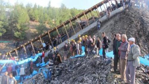 KARAMAN'DA MADENİ SU BASTI