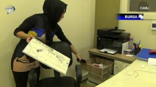 BURSA'DA FABRİKA SOYGUNU
