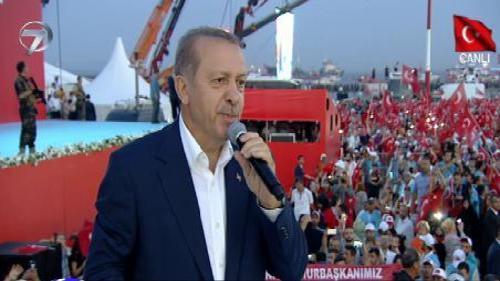 DEMOKRASİ VE ŞEHİTLER MİTİNGİ - 7 AĞUSTOS 2016