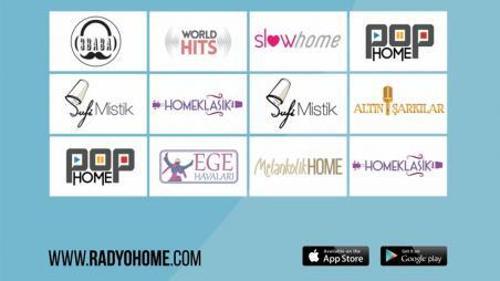 RADYO HOME YAYIN HAYATINA BAŞLADI