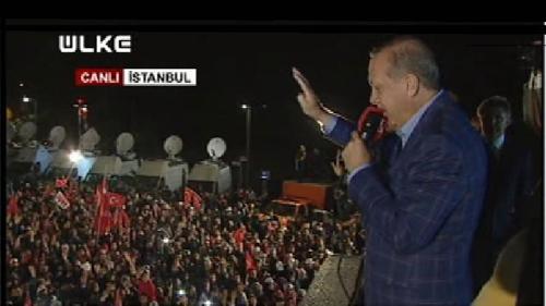 Erdoğan'ın Referandum Sonrası Balkon Konuşması