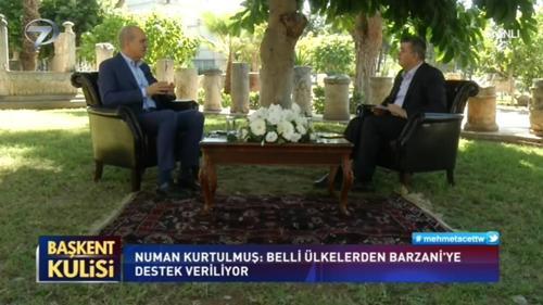 Başkent Kulisi - Numan Kurtulmuş - 24 Eylül 2017