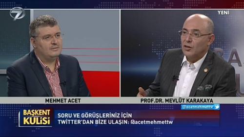 Başkent Kulisi - Prof. Dr. Mevlüt Karakaya - 8 Ekim 2017
