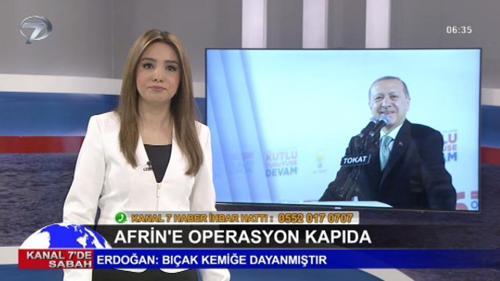 Kanal 7'de Sabah - 15 Ocak 2018