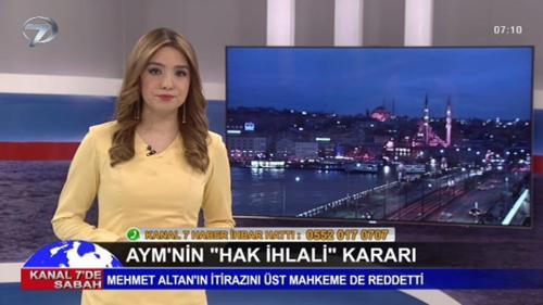 Kanal 7'de Sabah - 16 Ocak 2018