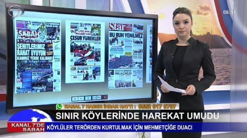 Kanal 7'de Sabah - 12 Şubat 2018