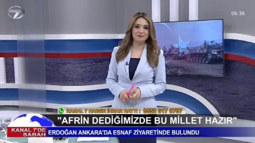 Kanal 7'de Sabah - 13 Şubat 2018