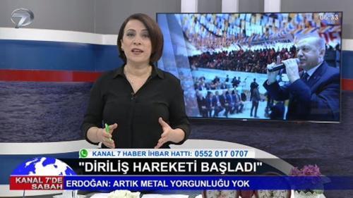 Kanal 7'de Sabah - 25 Mart 2018